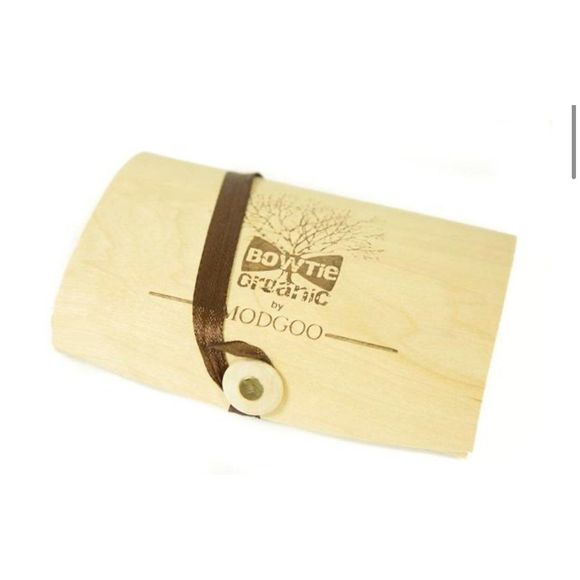 COPY - Gorgeous Wood Bowtie Modgoo Xray black - Picture 6 of 6